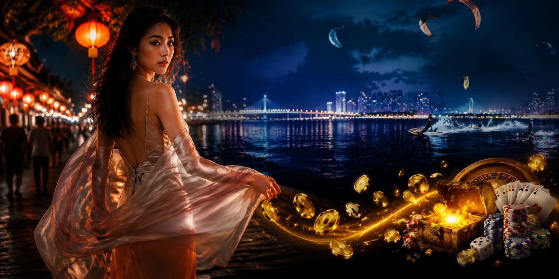 Khách hàng trải nghiệm casino online tại TP. Hồ Chí Minh vào ban đêm